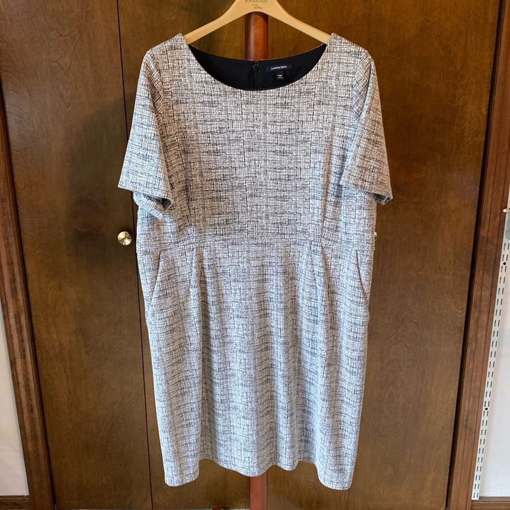 Lands End short sleeve dress